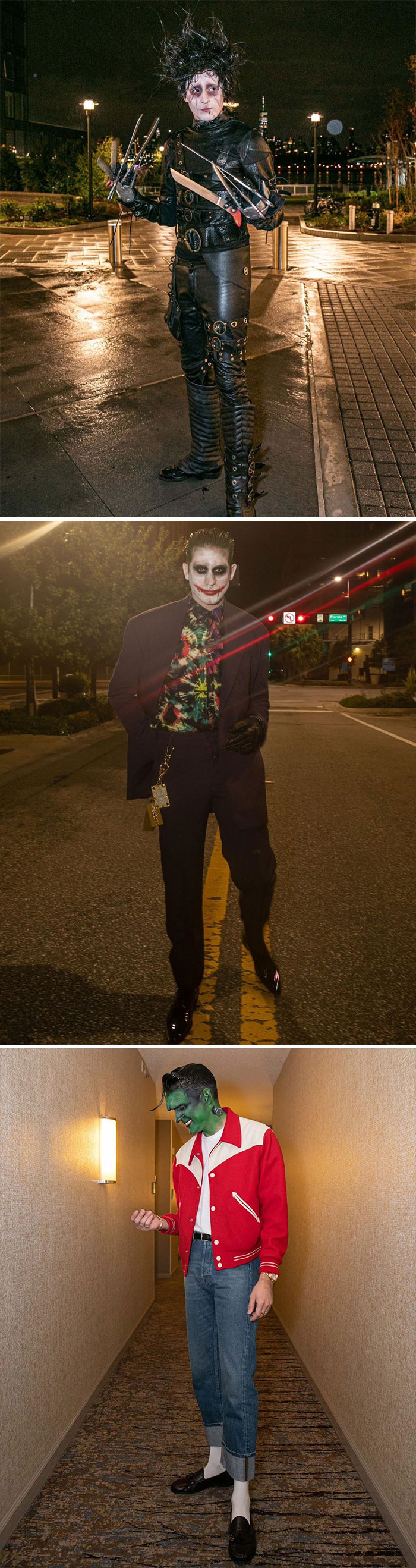 G-Eazy As Edward Scissorhands, The Joker And Frankenstein