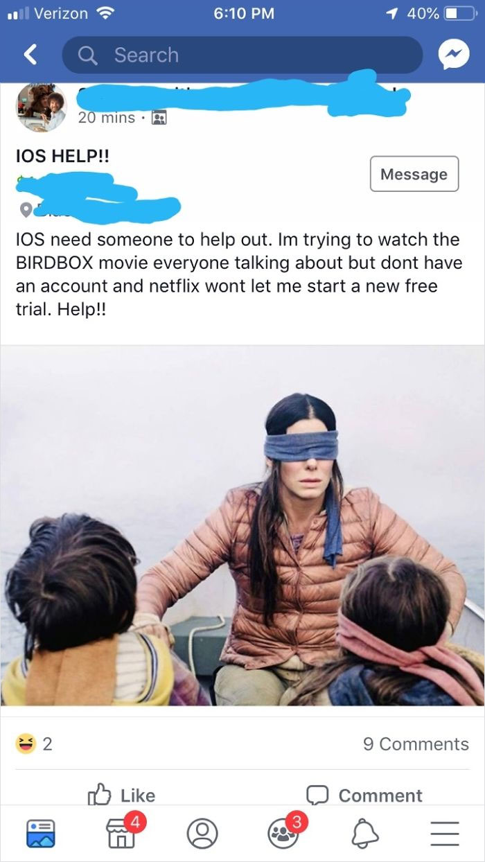 Beggar Needs Your Netflix