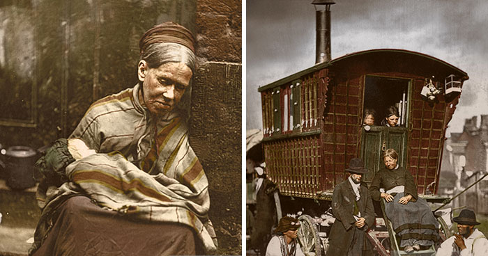 I Colourised 11 Photos From Over 140 Years Ago That Show The Street Life Of Victorian London