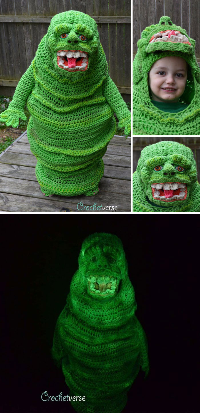 Crochet Slimer Costume