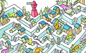 Artist Creates Mesmerizing Mazes And Here Are 27 Of Them To Twist Your Mind