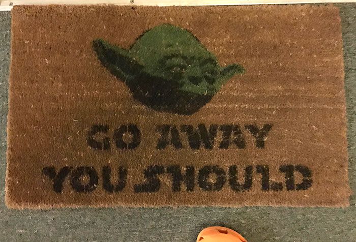 Best Doormat Ever - Yoda