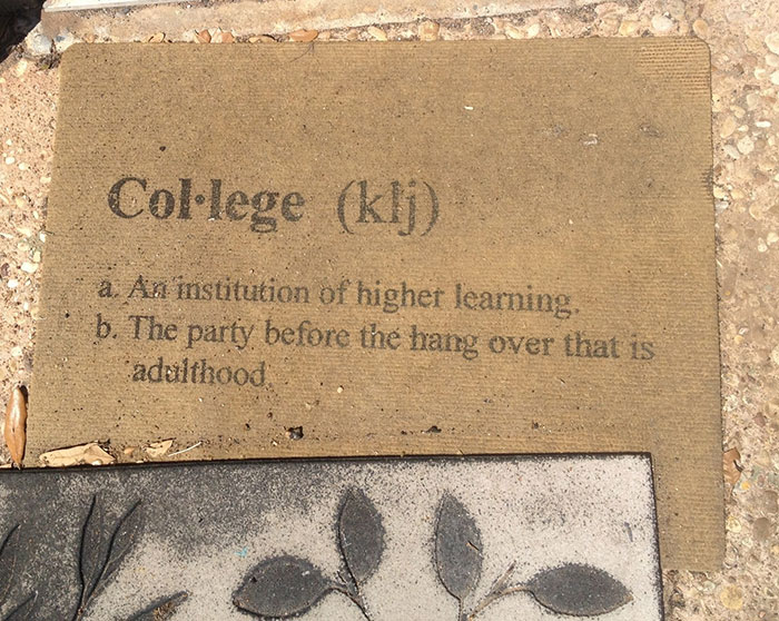 This Doormat Is Wiser Than Most People At My School