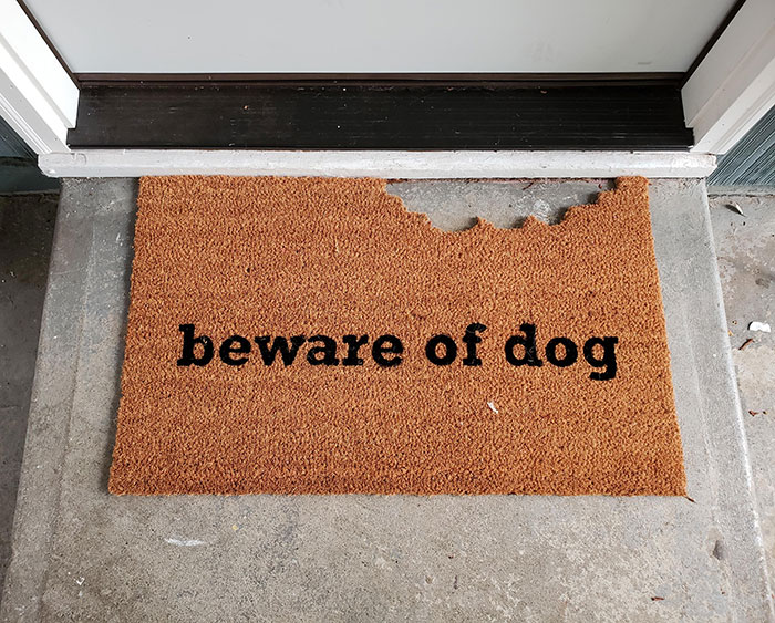 Came Home To A Surprise New Doormat