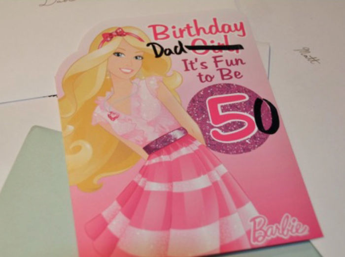 My Sense Of Humor: Getting Birthday Cards With The Wildly Incorrect Age On It For People