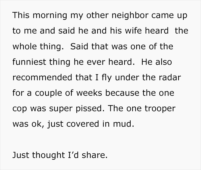 Guitarist Sees His Neighbor Being Chased By Police, Takes The Moment To Play The 'Cops' Theme Song For Them