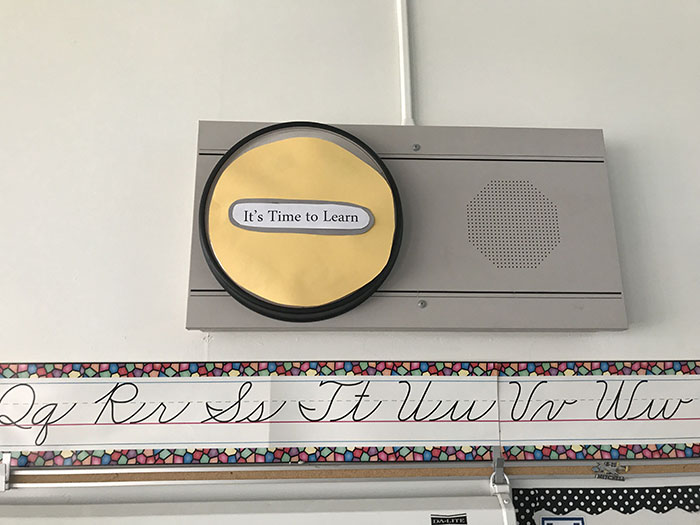 When Teachers Cover The Clock In Their Classroom