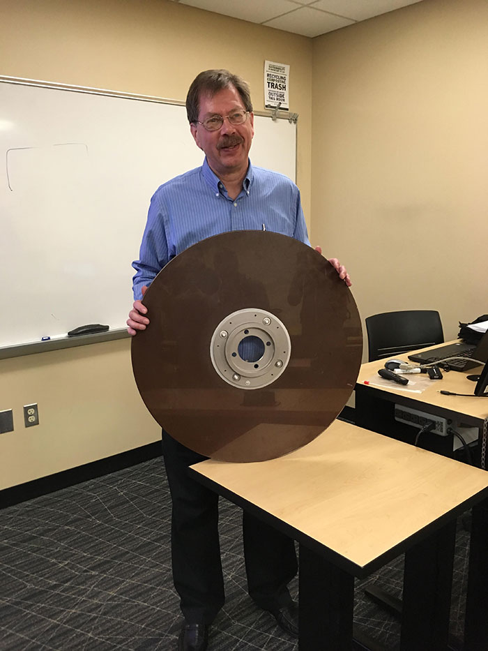 My Professor Brought In A 10 Mb Hard Disk From The 1960's