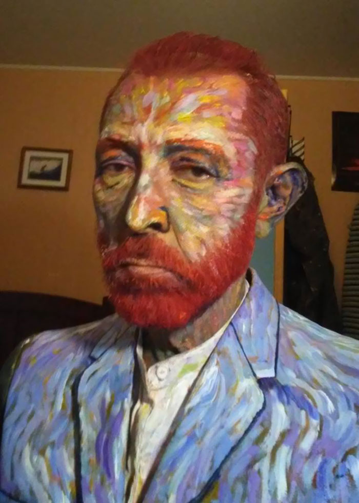 My High School Art Teacher's Amazing Van Gogh Costume