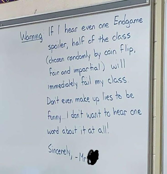 My Math Teacher's Board Today