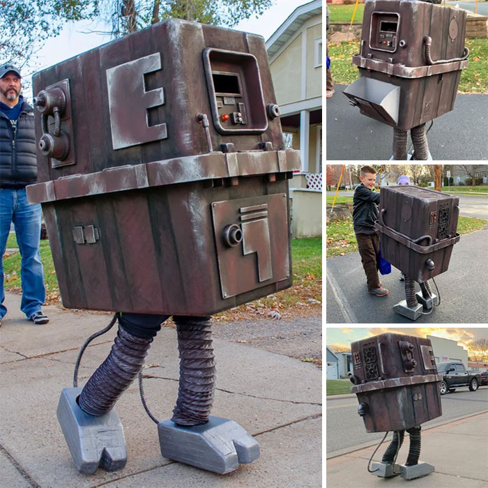 The Gonk Droid Costume I Made My Son