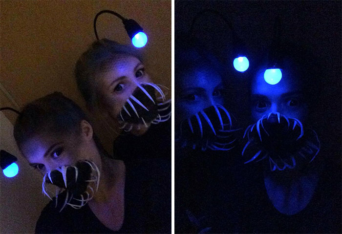 Just In Time For Halloween, Anglerfish Costumes