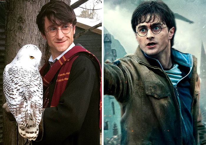 Look-Alike And Daniel Radcliffe / Harry Potter