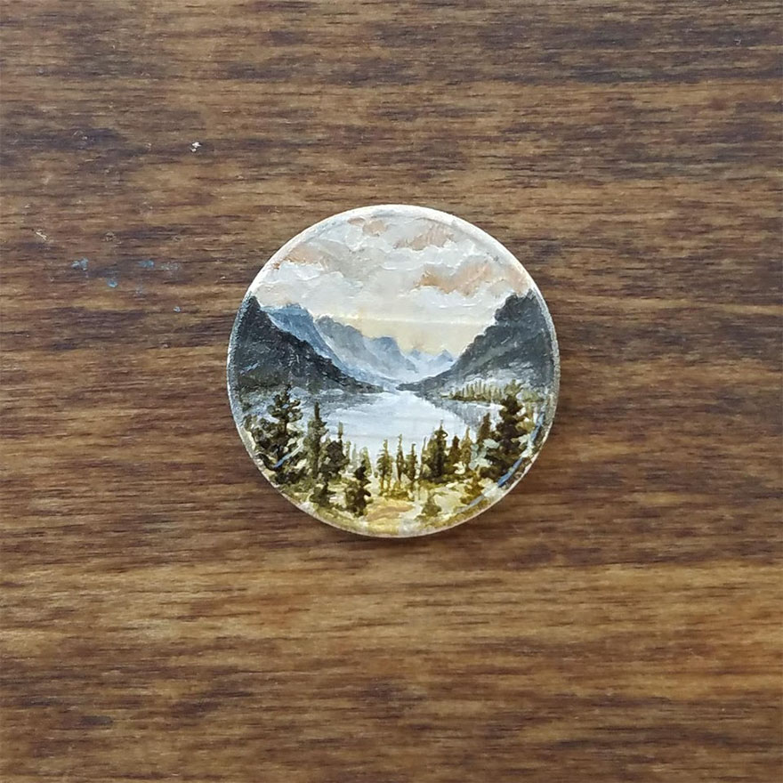 Painting On Penny