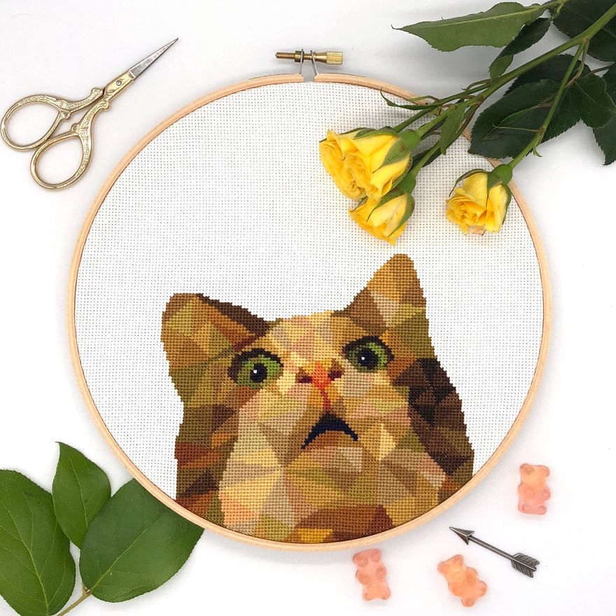 I Am A Cross Stitch Designer And You're Going To Love My Funny Designs