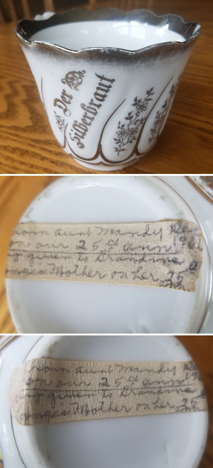 I Went To An Estate Sale Which I Knew Was A Distant Relative. Things Were Pretty Much Picked Over...but Then I Looked In The Back Of A Cupboard And Saw This Teacup. I Turned It Over To See Who Made It...