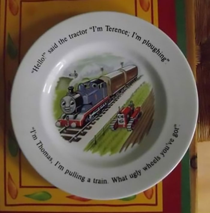 This Plate Was Found In A Charity Shop In Bath, UK, A Mahoosive 9 Years Ago But It's Come Up On My Memories And I Had To Share. I Still Have It!