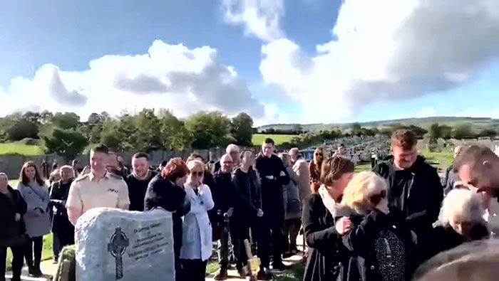 Irish Man Pre-Records Message To Play At His Funeral, Leaves Mourners In Tears Of Laughter