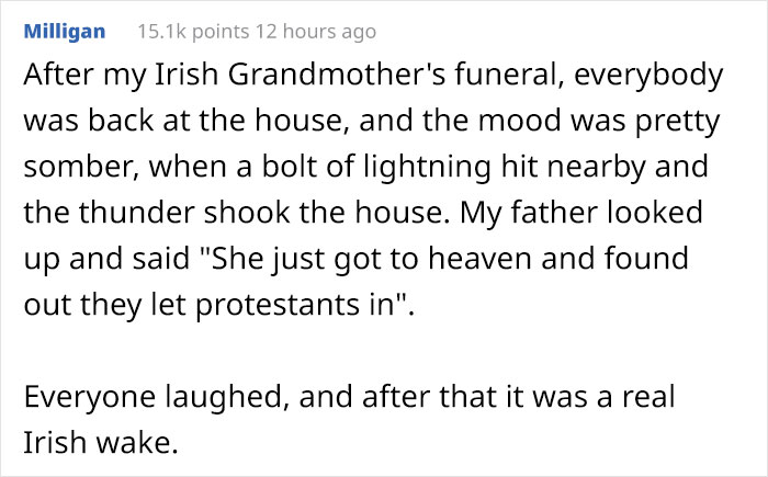Irish Man Pre-Records Message To Play At His Funeral, Leaves Mourners In Tears Of Laughter