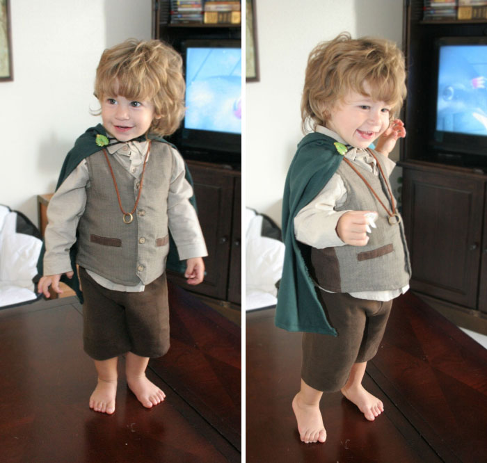 My Son Loved His Hobbit Costume
