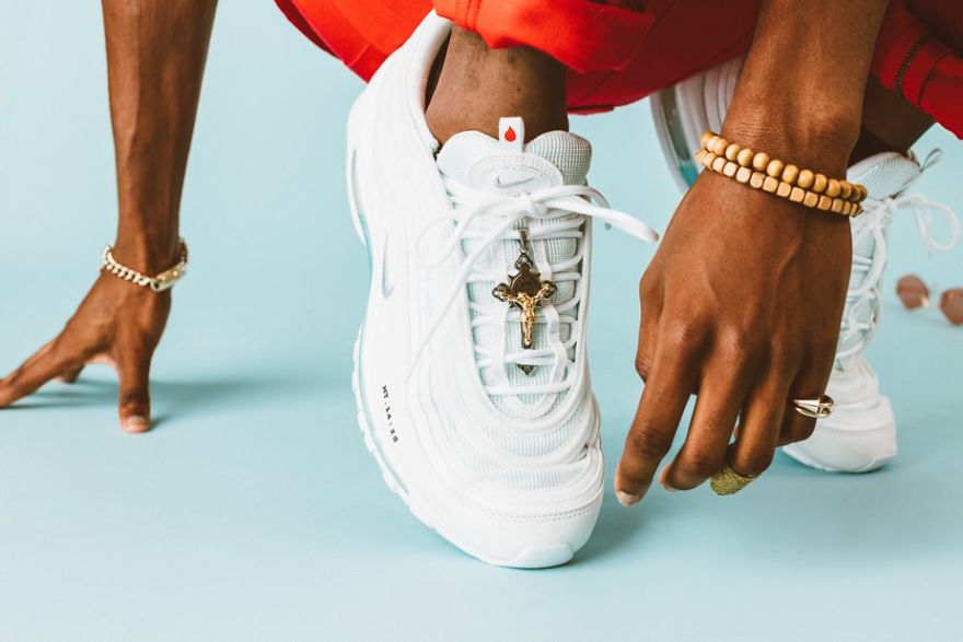 "Jesus Shoes" The Nike That Comes With Holy Water
