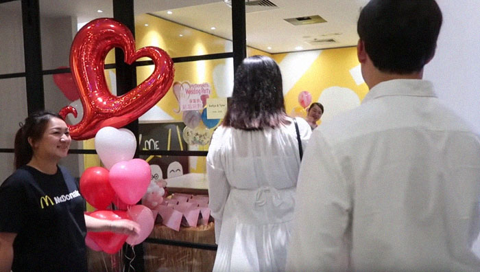 McDonald's In Hong Kong Offers Wedding Parties For Less Than $400 And This Couple Tried It Out