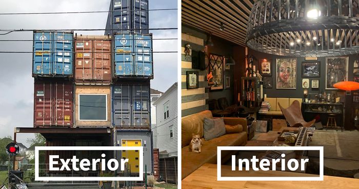 Man Uses 11 Shipping Containers To Build His 2 500 Square