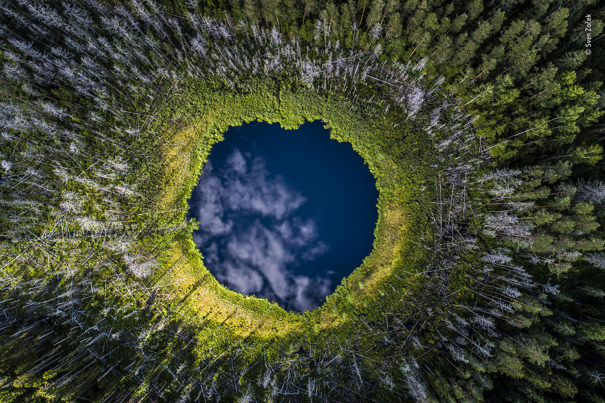 "Sky Hole" By Sven Začek, Estonia, Earth’s Environments, Highly Commended 2019