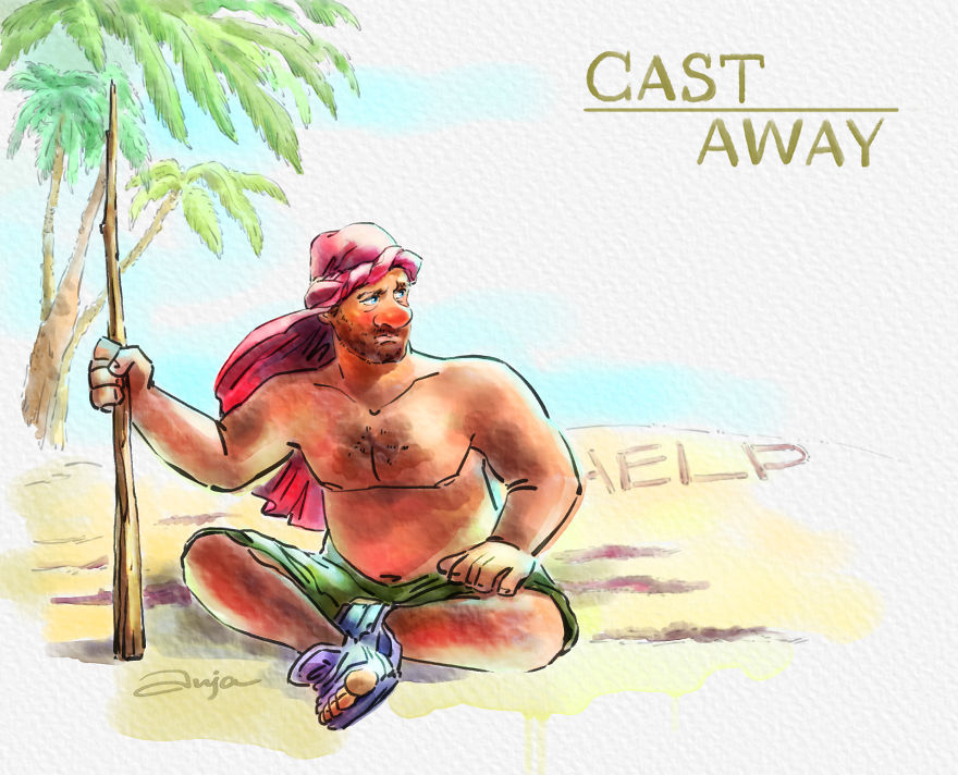 Artist Honors Tom Hanks With Lovely Illustrations