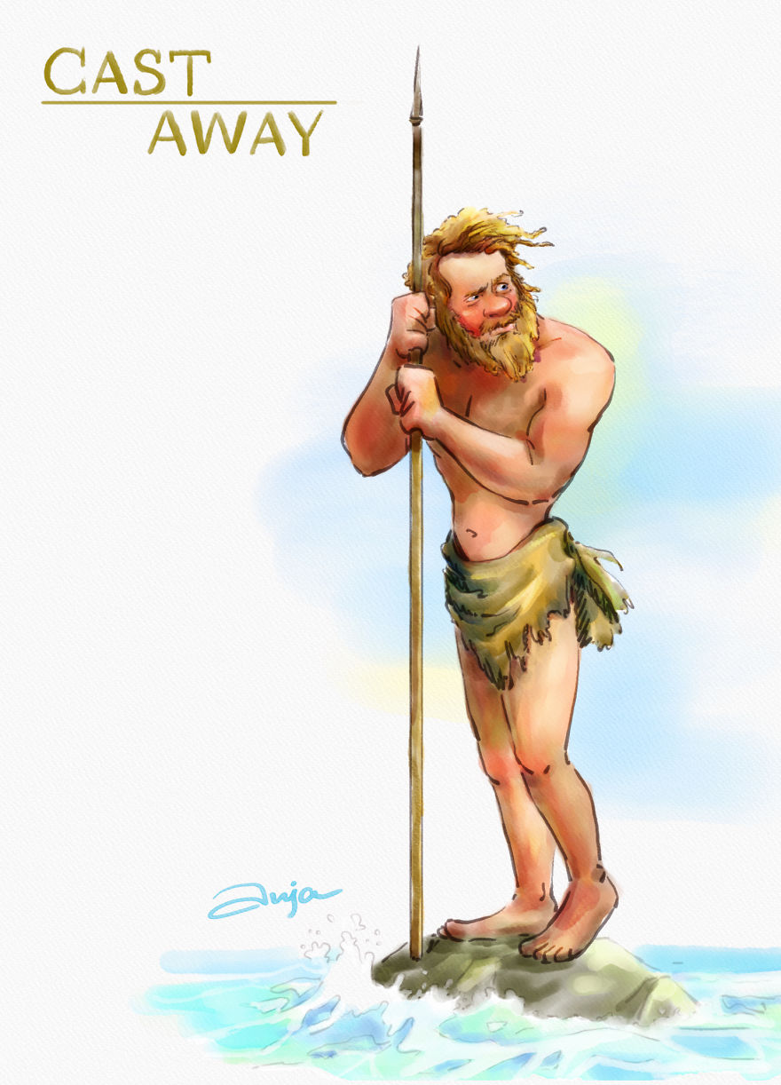 Artist Honors Tom Hanks With Lovely Illustrations