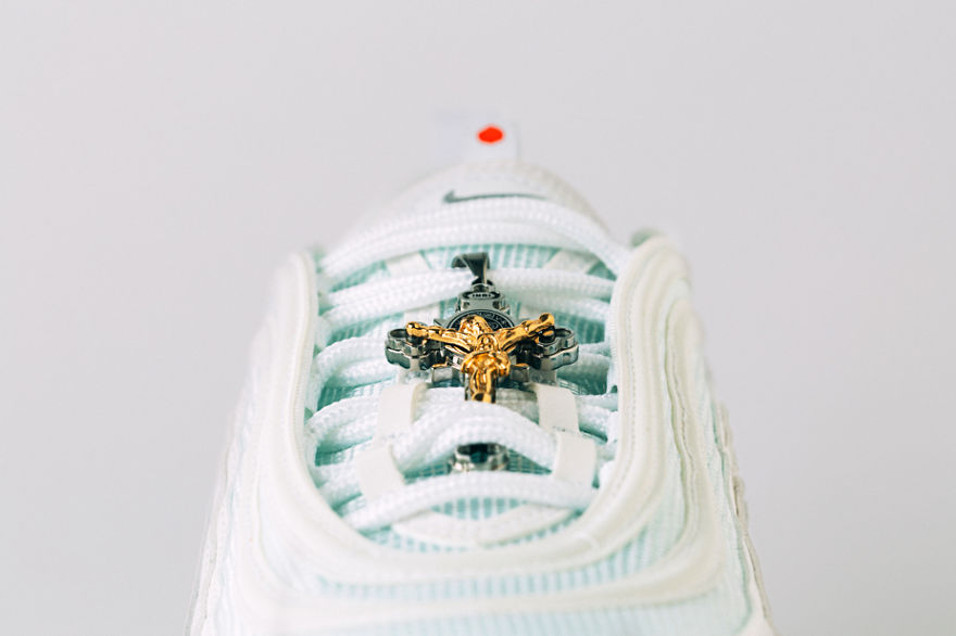 "Jesus Shoes" The Nike That Comes With Holy Water