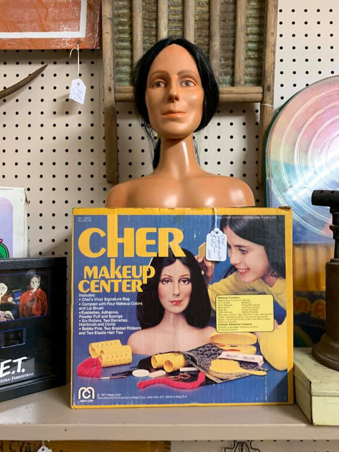 Found This Cher Makeup Center Toy In Rosebud, Mo