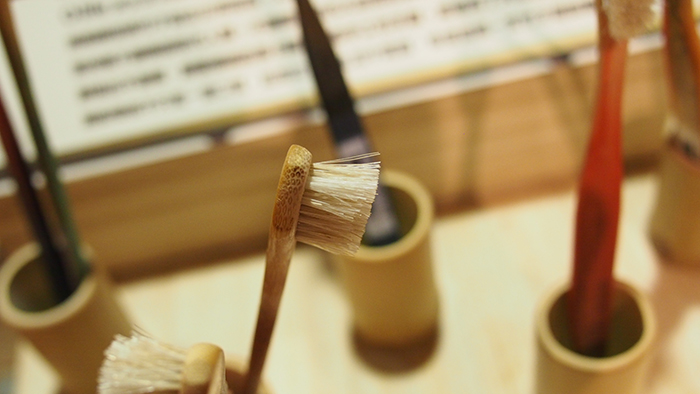 Switch to a bamboo toothbrush