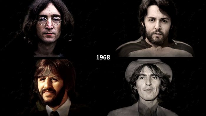 Video Of The Beatles Aging Together Goes Viral And It's Making People Feel Things