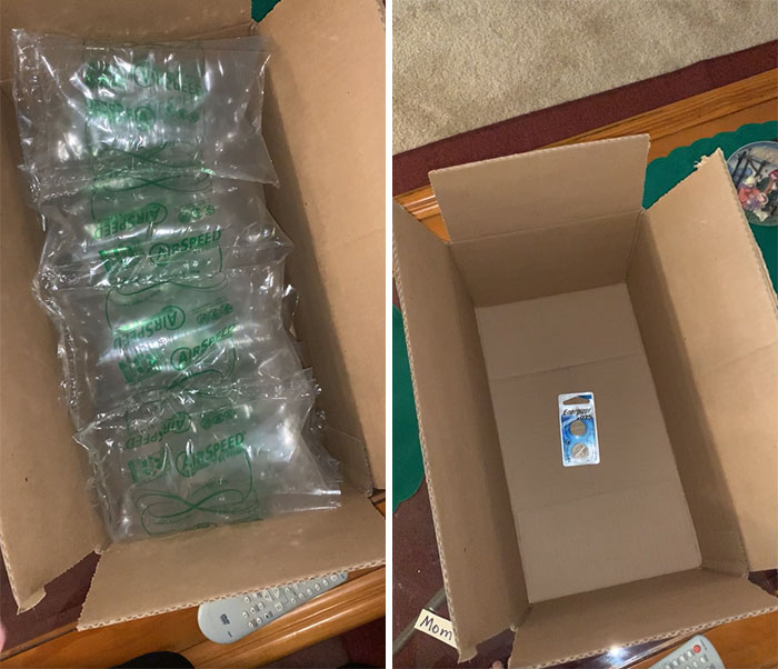 I Received A Large Package From Amazon Today
