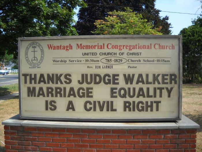 Wantagh Memorial Congregational Church Signs