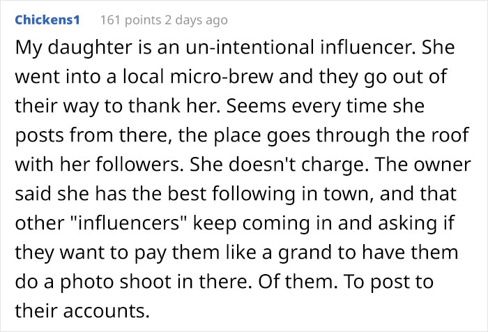 'Influencer' Expects To Get A Free Meal At This Restaurant 'For Exposure', Writes A Nasty One-Star Review When They Don't