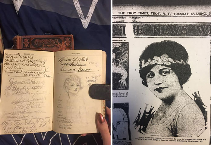 A Few Years Ago I Stumbled Upon A Young Woman’s Personal Travel Journal From 1926 Belonging To Mrs.virginia H Mayfield, The Very First Female Judge In The State Of Alabama