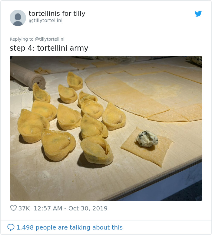 This Guy Created A Twitter Account Just To Show His Tinder Match His Pasta Making Skills