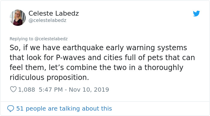Seismologist Explains How To Make An Earthquake Early Warning System With Cats
