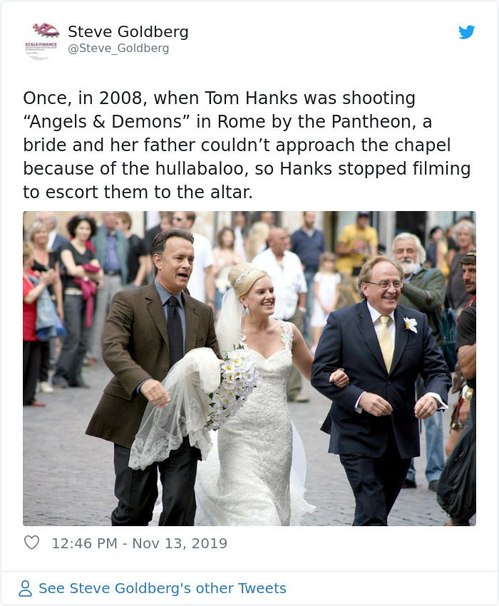 Tom Hanks Is The Nicest Guy In Hollywood And People Are Sharing The Reasons Why