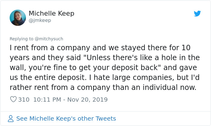 Jerk Landlord Accidentally Reveals Why Some Landlords Never Give Back Your Deposit