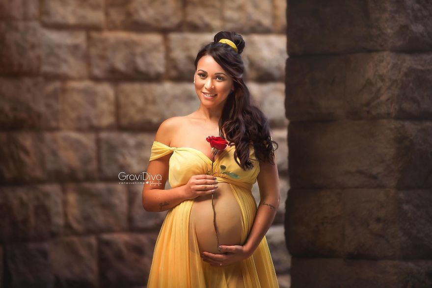 vanessa firme gravidiva photography best pregnant woman disney princess