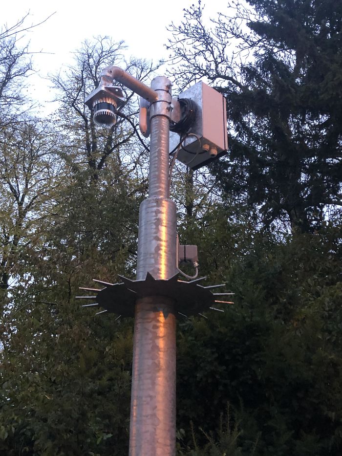 This Pole Suddenly Popped Up In My Local Park, Anyone Know What It Is?