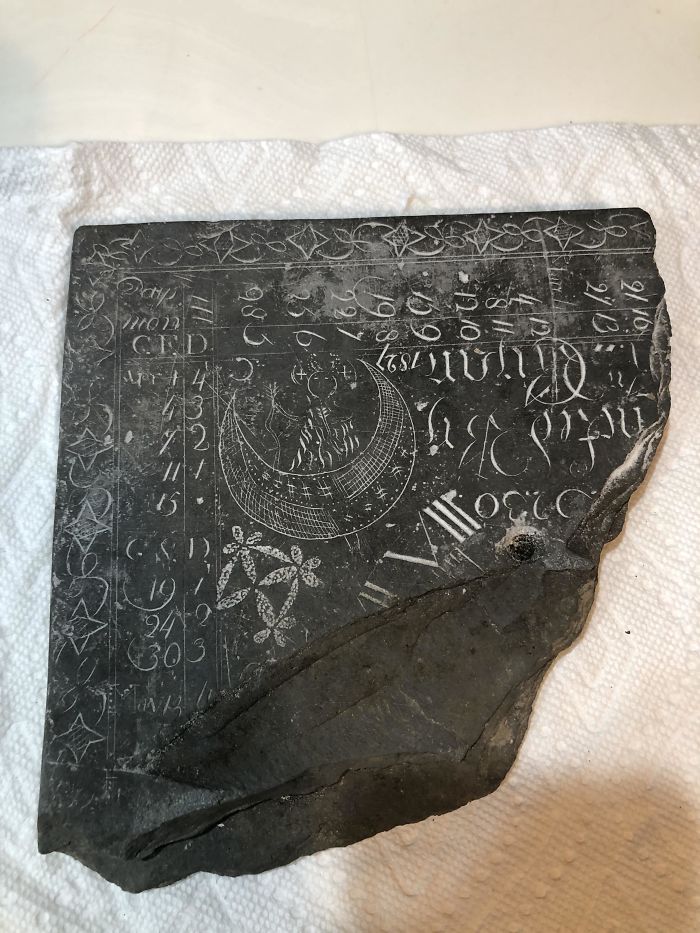 My Mom And Dad Were Doing Some Landscaping In The Backyard And Found This Weird Slate With Writing Etched Into It. The Months Are Spelled Out And The Year States 1827 But That’s All The Information Here. I Can Send More Pics In Pm. Also, This Was Located In Southern Missouri