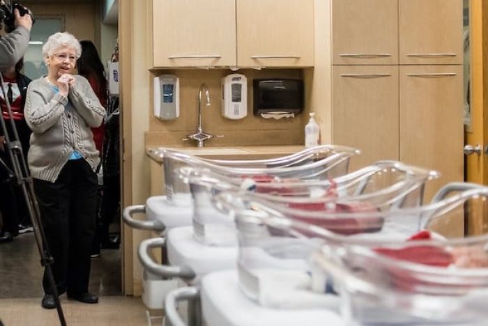Hospital Dresses Newborns In Cute Red Cardigans To Honor Mister Rogers