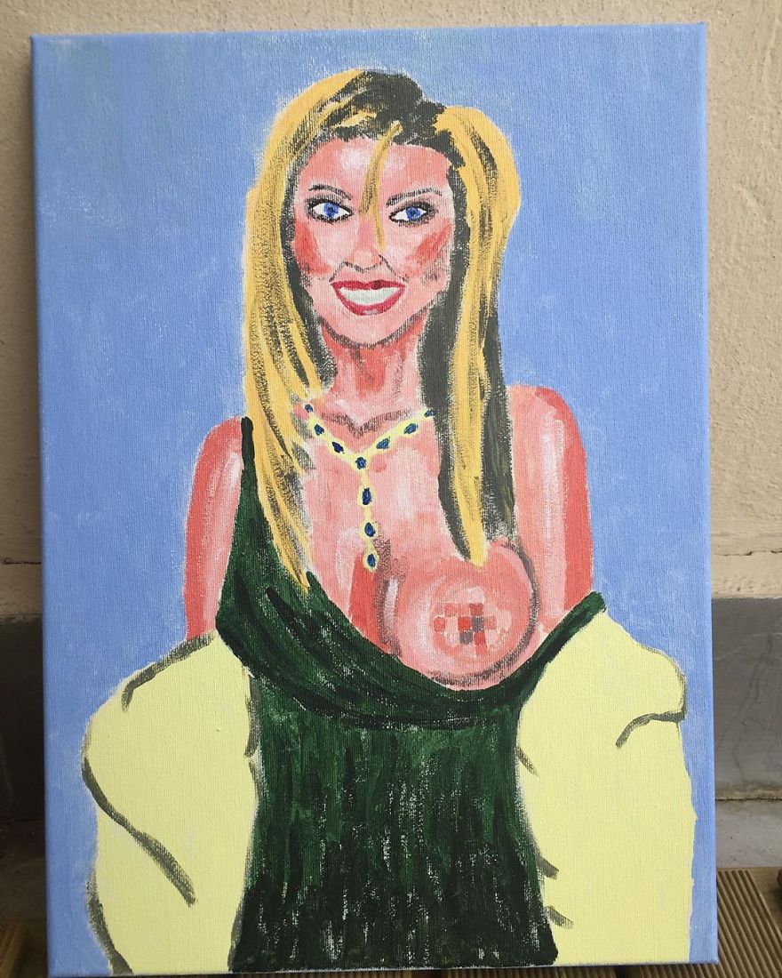 Painting My Favourite Celebrities Helped Me Put Fun In Funemployment Painting My Favourite Celebrities Helped Me Put Fun In Funemployment
