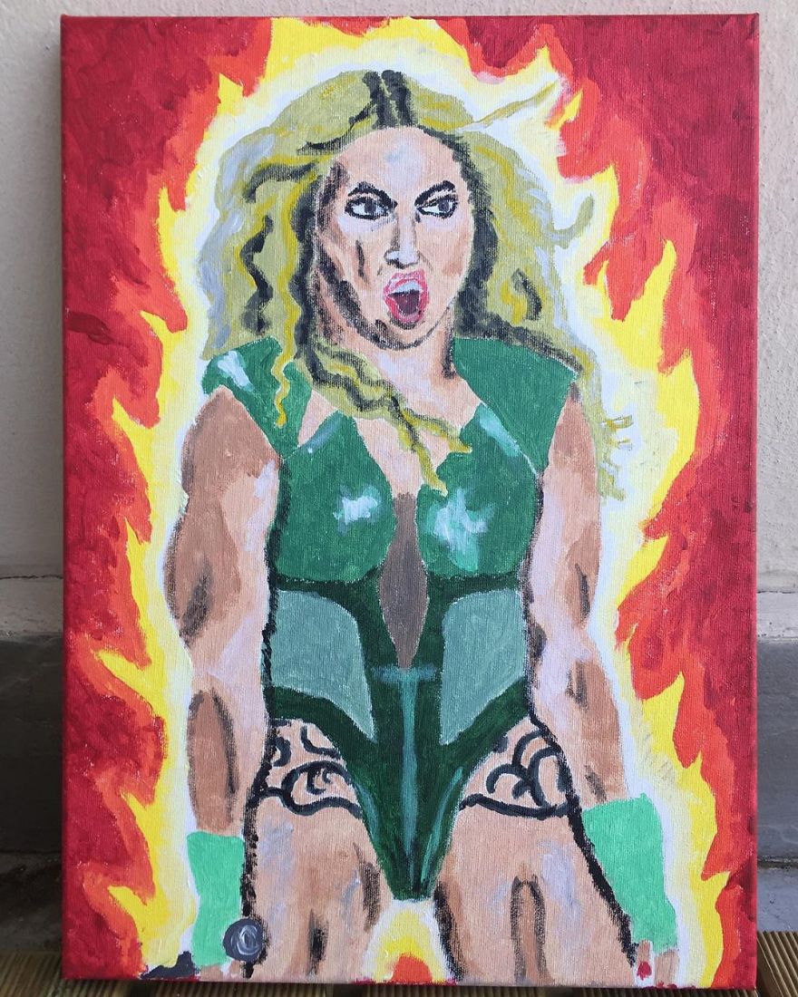 Painting My Favourite Celebrities Helped Me Put Fun In Funemployment Painting My Favourite Celebrities Helped Me Put Fun In Funemployment