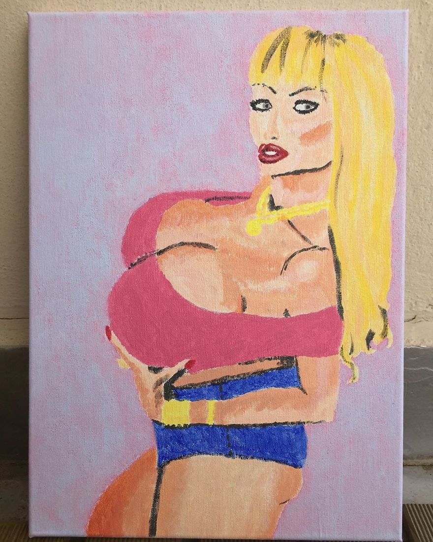 Painting My Favourite Celebrities Helped Me Put Fun In Funemployment Painting My Favourite Celebrities Helped Me Put Fun In Funemployment