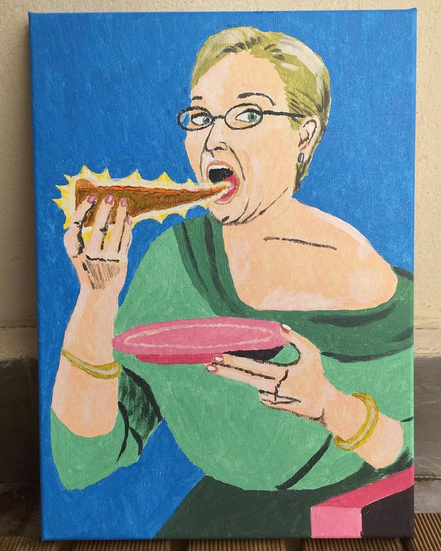 Painting My Favourite Celebrities Helped Me Put Fun In Funemployment Painting My Favourite Celebrities Helped Me Put Fun In Funemployment